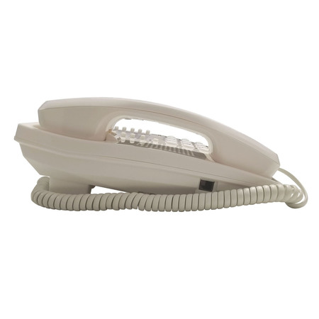 Blue Donuts White Caller ID Phone for Wall or Desk with Speaker and Memory BD3896207